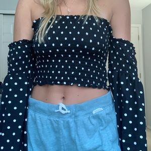 Off the shoulder blouse